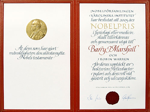 Nobel Diploma