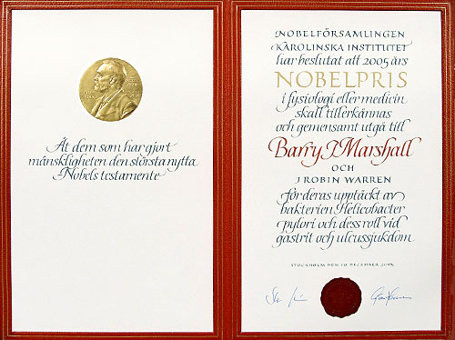 Nobel Diploma